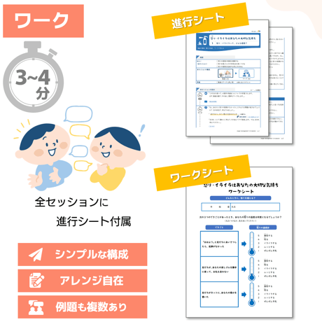 【教材データ】５分でまなぶ心理学「怒り・イライラはあなたの大切な気持ち」セッション１～３