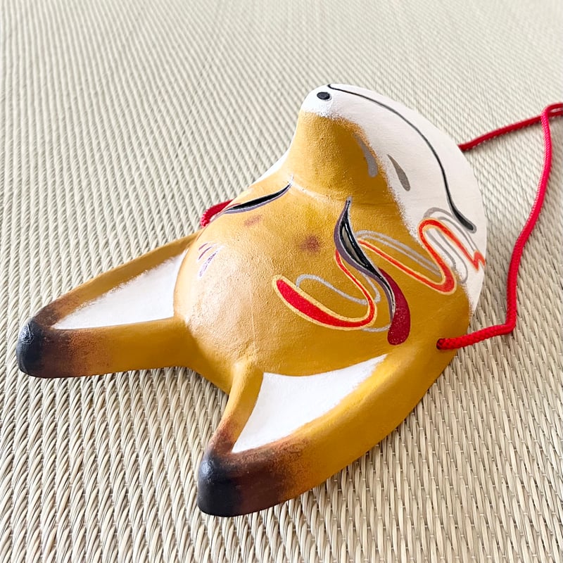 狐面（狐色） | キツネのミヤコ堂