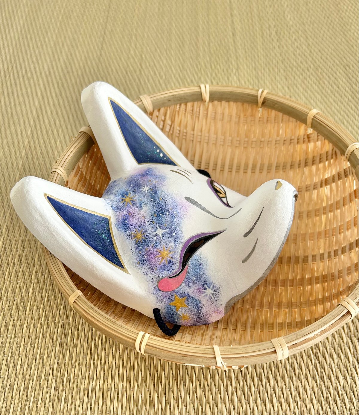 狐面（星）半面 | キツネのミヤコ堂