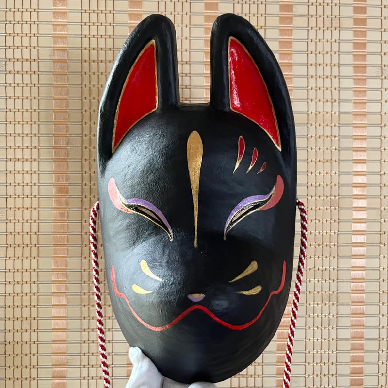 黒狐のお面のＵピン 71aYyvUtcKL._AC_UF350,