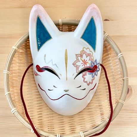 狐面堂　狐面  龍神 狐面堂：狐面「龍神」≪羽二重張り≫