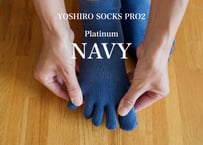 ｜限定500足｜プラチナネイビー｜YOSHIRO SOCKS PRO2