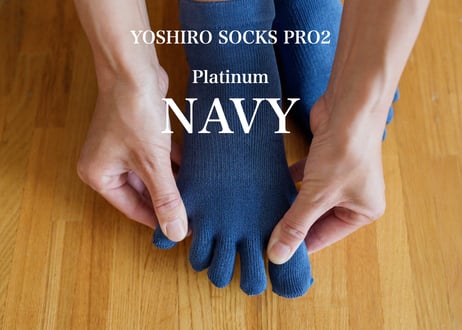 ｜限定500足｜プラチナネイビー｜YOSHIRO SOCKS PRO2
