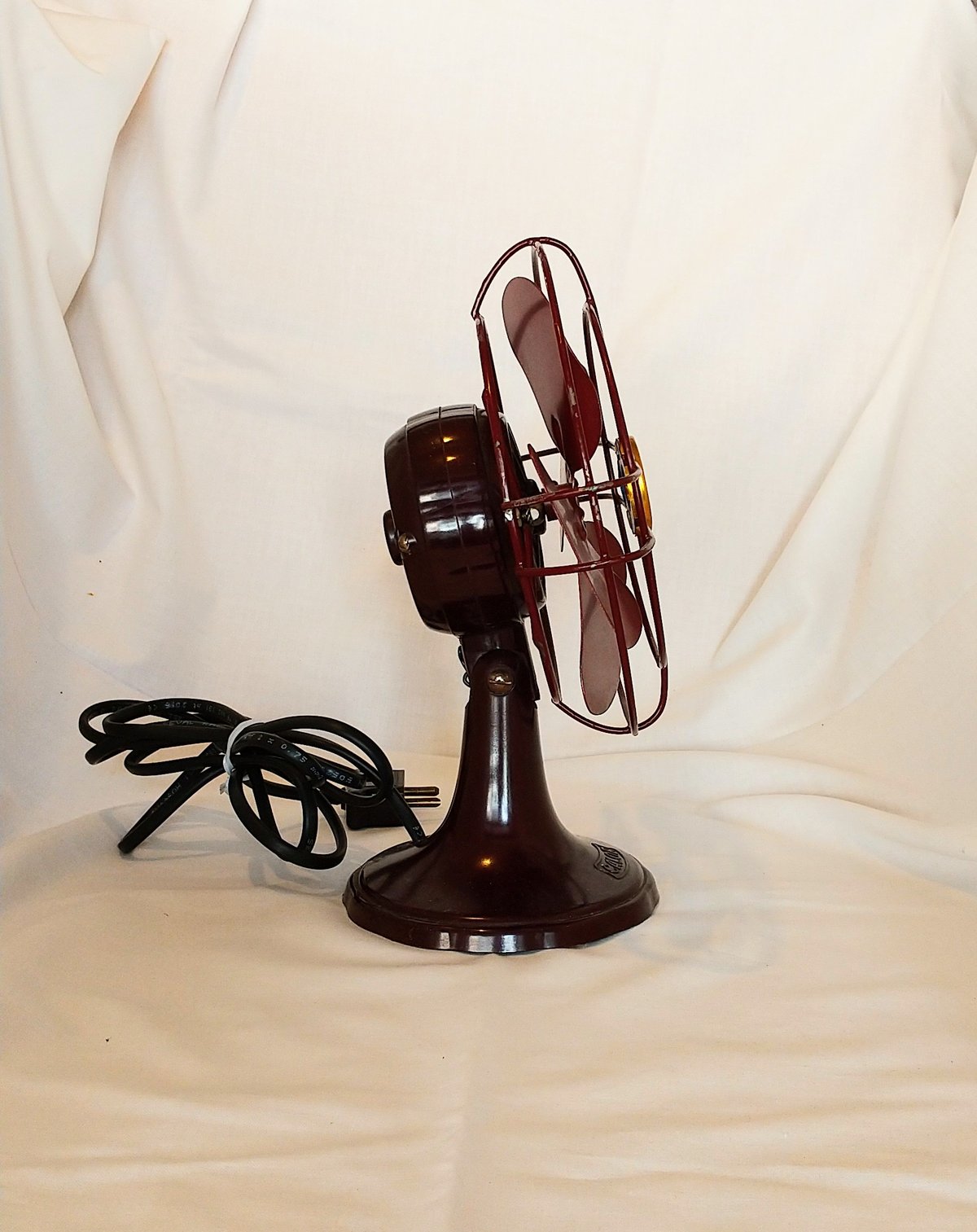 フランス アンティーク 小さな 扇風機 卓上 扇風機 Calrus Fan レア