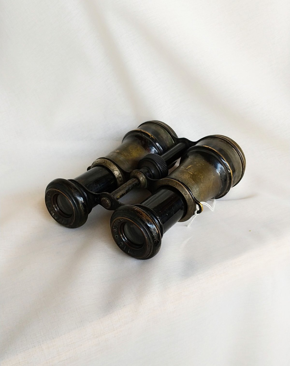 CHEVALIER PARISアンティーク双眼鏡 Vintage French Chevalier Opticien Paris Brass Binoculars