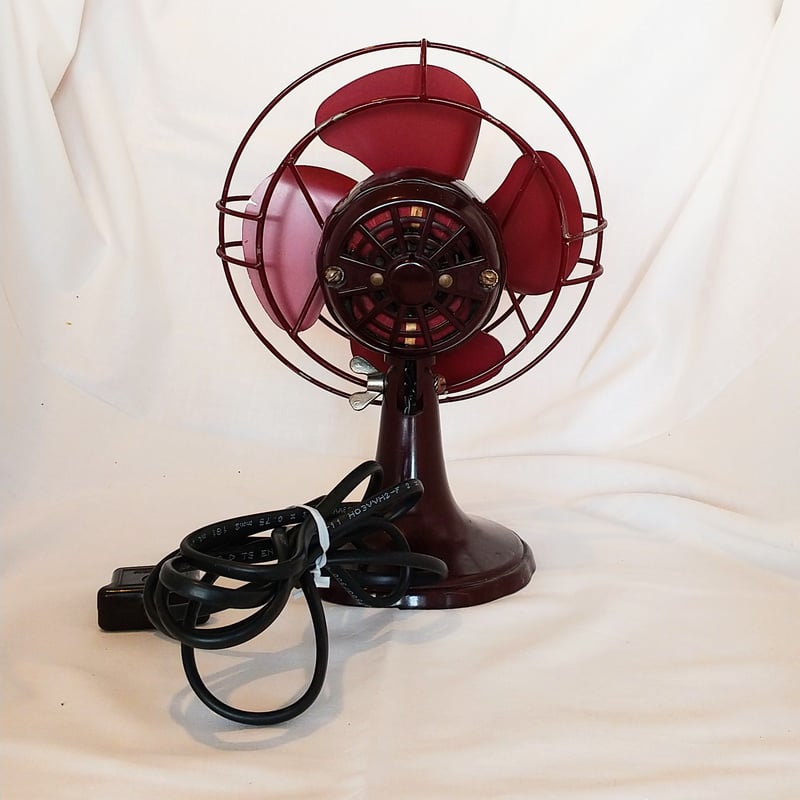 フランス アンティーク 小さな 扇風機 卓上 扇風機 Calrus Fan レア