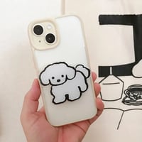 犬のスマホグリップ【てらおかなつみ】【スマホグリップ】【犬】