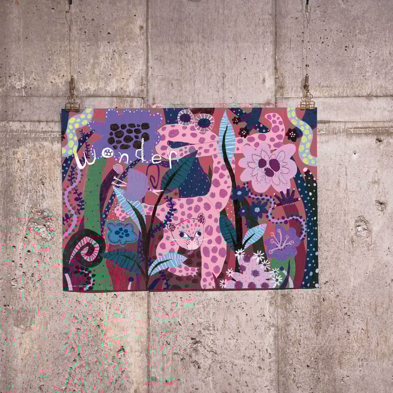 ○kin-aka color zine poster | kin-aka color