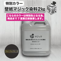 ◆単品◆　【プレミアムブラック】　壁紙マジック　２㎏