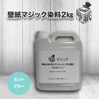 ◆単品◆　【ミントブルー】　壁紙マジック　２㎏