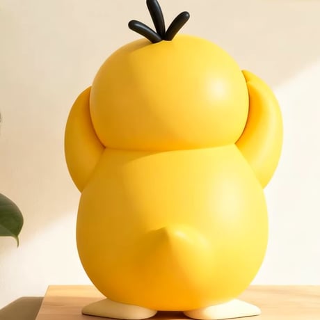 「予約販売」ポケモン 等身大 コダック フィギュア 中国限定版