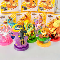 「予約販売」 ポケモン イーブイの冒険第二弾 フィギュア 9点セット（中国正規版）