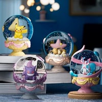 「予約販売」ポケモンシリーズのクリスタルボール 4種 ピカチュウ、イーブイ、ニンフィア、ゲンガー（中国正規版）