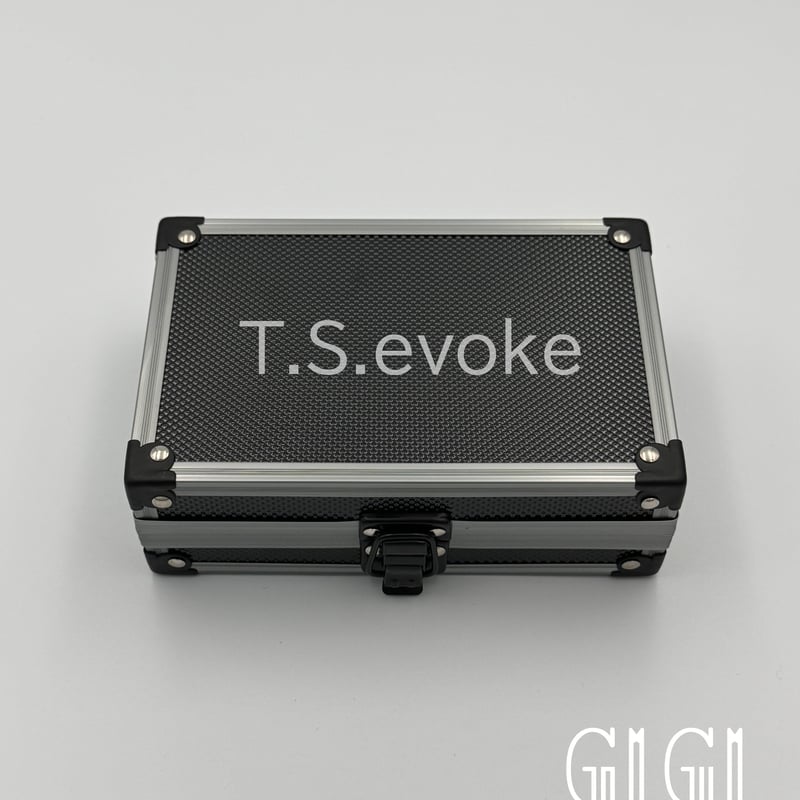 G1G1」PSA/CGC鑑定カードケース(2枚入り) シルバー/ブラック | T.S.evoke
