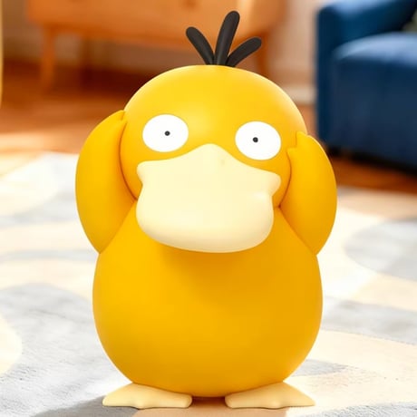 「予約販売」ポケモン 等身大 コダック フィギュア 中国限定版