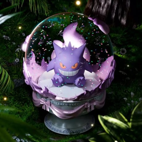 「予約販売」ポケモンシリーズのクリスタルボール 4種 ピカチュウ、イーブイ、ニンフィア、ゲンガー（中国正規版）