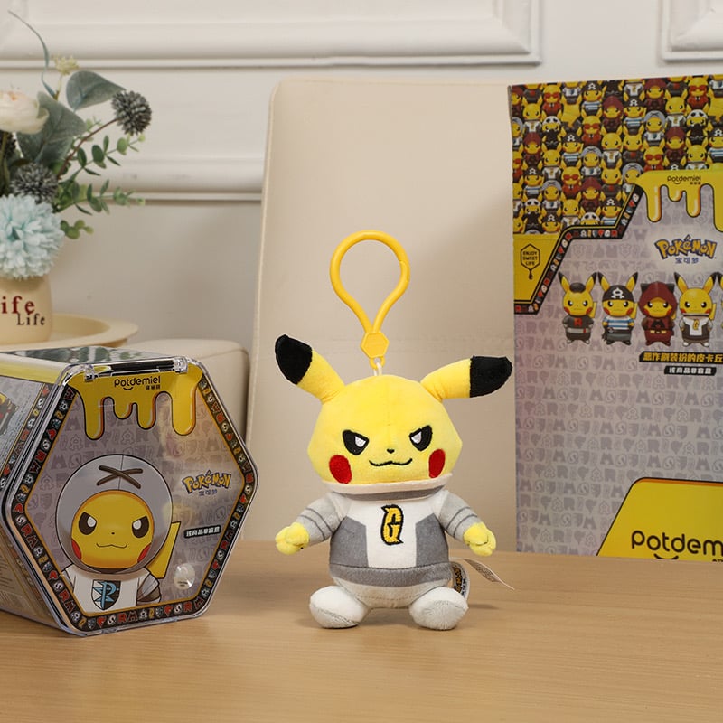 ポケモン 団員ごっこピカチュウ ぬいぐるみ 全7種（中国正規版