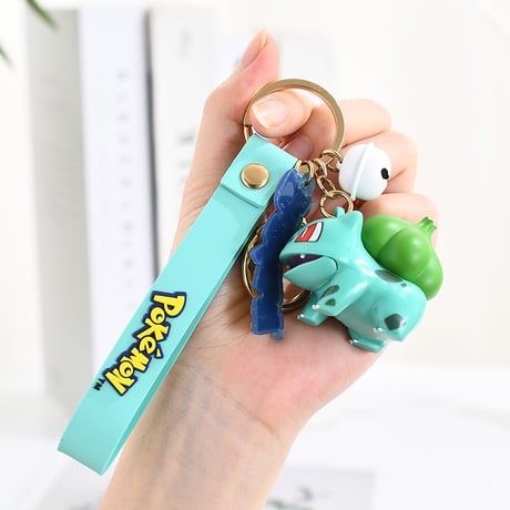 ポケモン キーホルダー ベル付き 全6種(中国正規版)