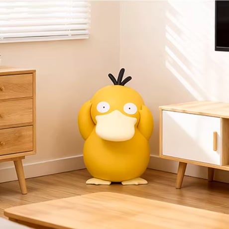 「予約販売」ポケモン 等身大 コダック フィギュア 中国限定版