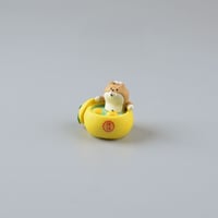 御湯-柴犬（工芸品　インテリア飾り 誕生日 結婚祝い プレゼント）