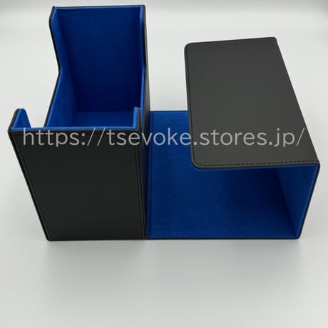 「G1G1」PSA/BGS/CGC鑑定カード収納 ケース（ストレージボックス、デッキホルダー）ブルー