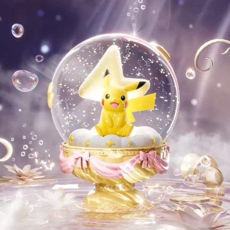 「予約販売」ポケモンシリーズのクリスタルボール 4種 ピカチュウ、イーブイ、ニンフィア、ゲンガー（中国正規版）