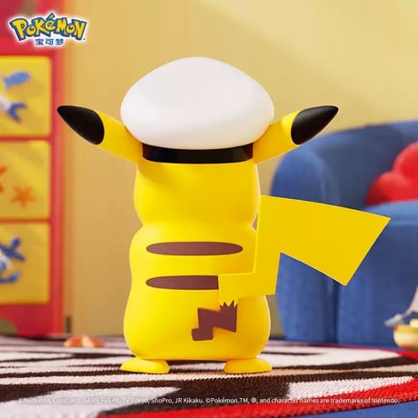 「予約販売」ポケモン 等身大キャプテンピカチュウ フィギュア 中国限定版