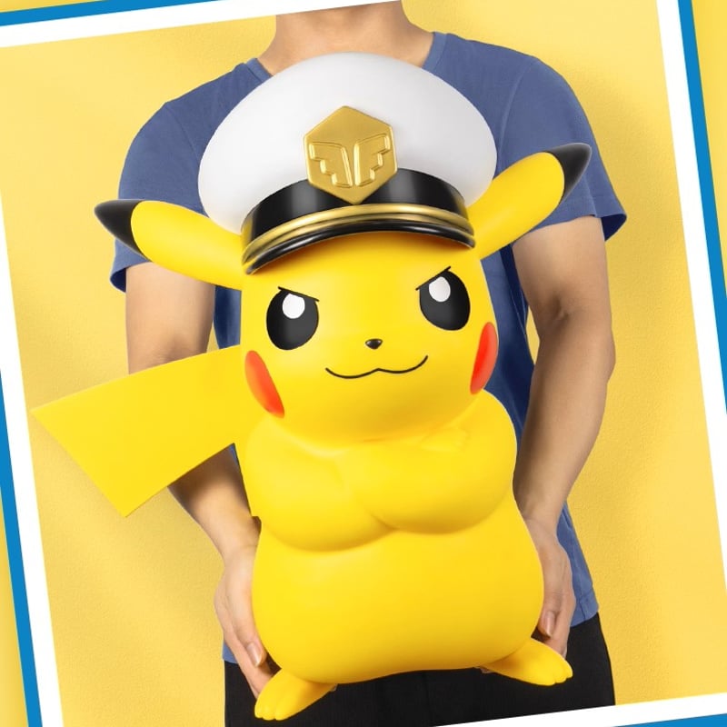 予約販売」ポケモン 等身大キャプテンピカチュウ フィギュア 中国限定