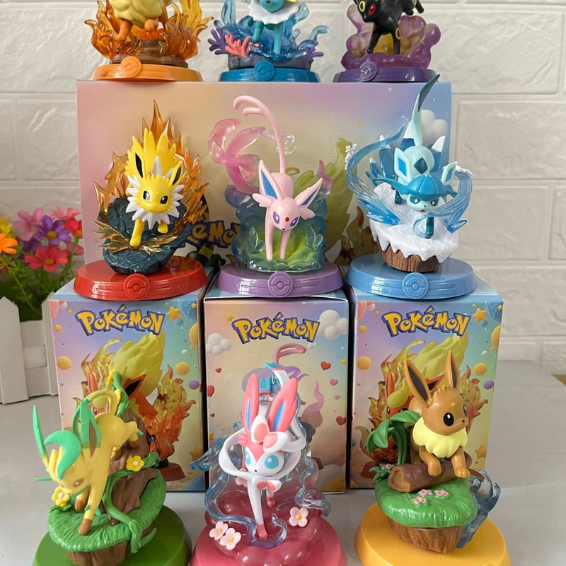 予約販売」 ポケモン イーブイの冒険第二弾 フィギュア 9点セット