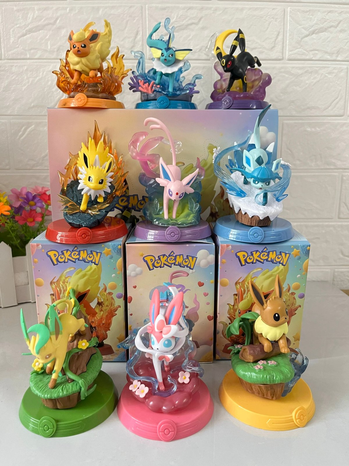 予約販売」 ポケモン イーブイの冒険第二弾 フィギュア 9点セット