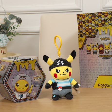 ポケモン 団員ごっこピカチュウ ぬいぐるみ 全7種（中国正規版）