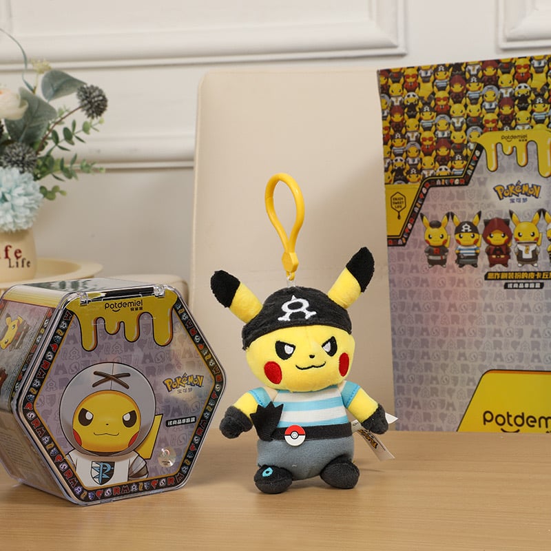 ポケモン 団員ごっこピカチュウ ぬいぐるみ 全7種（中国正規版