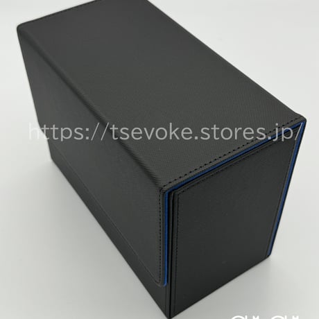 「G1G1」PSA/BGS/CGC鑑定カード収納 ケース（ストレージボックス、デッキホルダー）ブルー