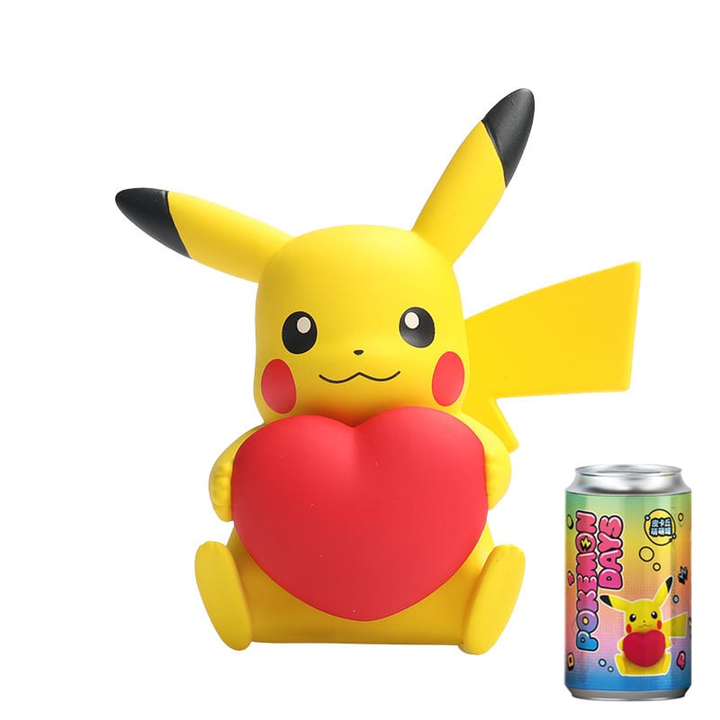 ポケモン 中国限定 宝可梦 ピカチュウ 缶ケース ぬいぐるみ付き ポケモンピカチュウ コレクション 全6種(中国正規版) | T.S.evoke