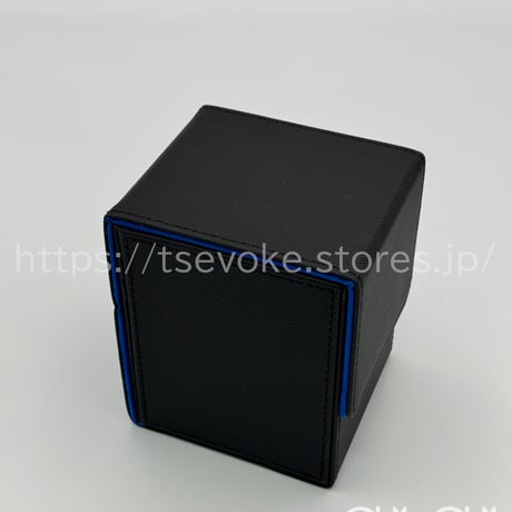 「G1G1」トレカデッキケース（ストレージボックス、デッキホルダー）ブルー