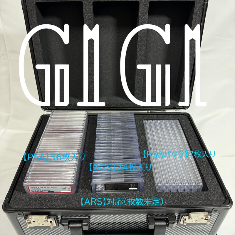 G1G1コレクター向け」高級BGS/PSA鑑定カード収納ケース 鍵付き大容量