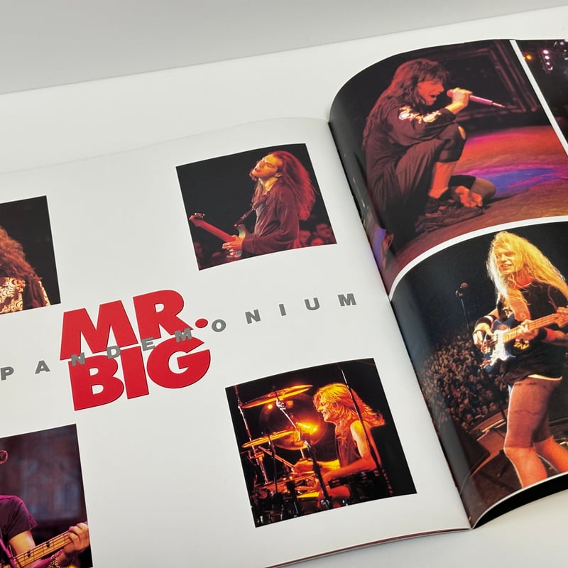 MR.BIG ライブパンフレット4冊セット MR.BIG ライブパンプレット | 書楽堂書店