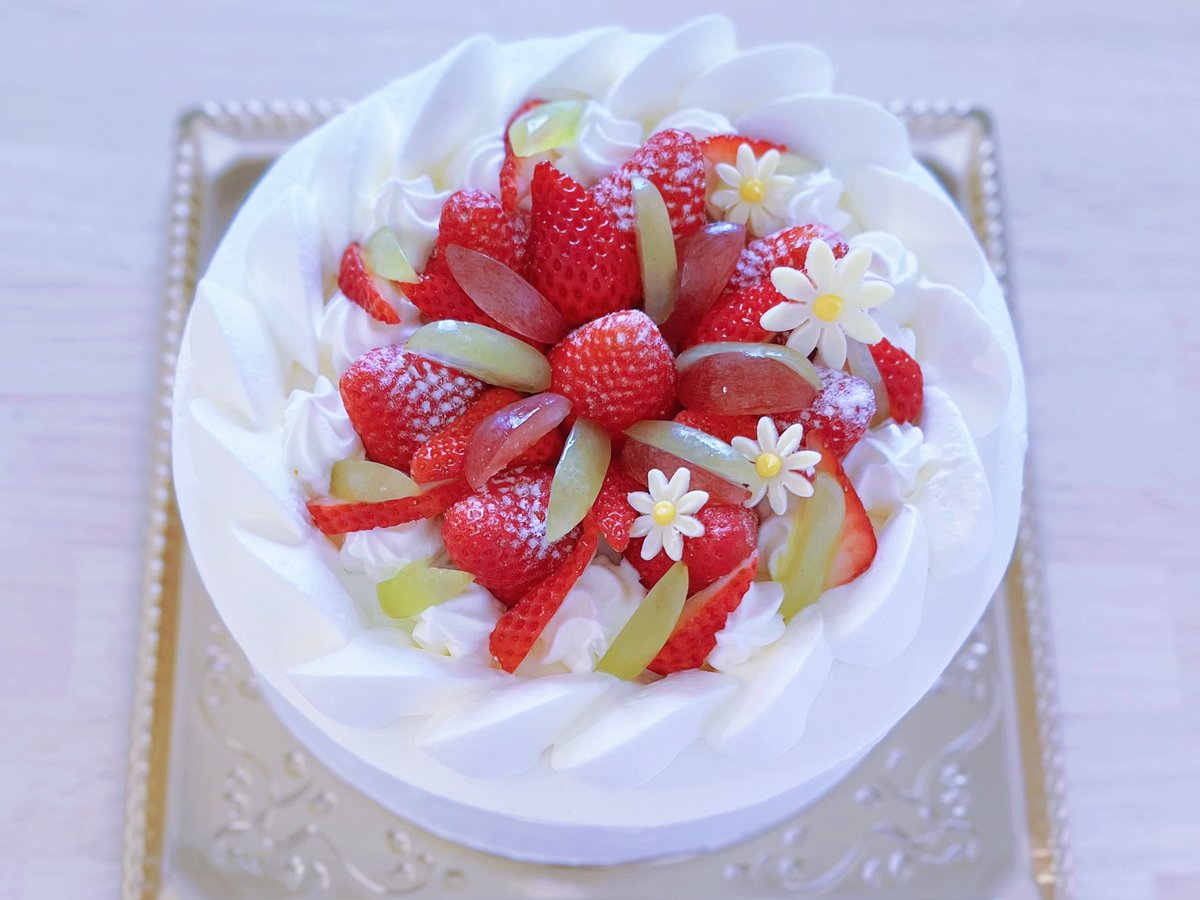 ホール】デコレーションケーキ 4号 ※要予約(5日前くらいまでに) ※12/20