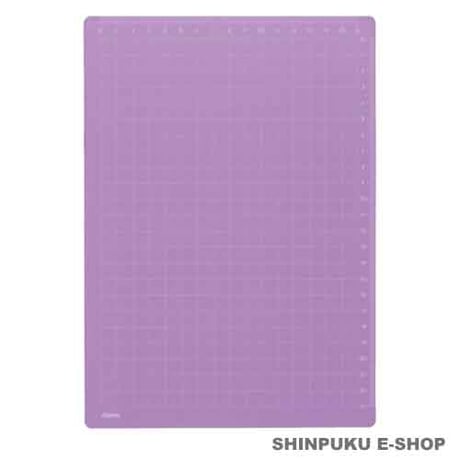 下敷き B5 ザラザラ下敷き 0.3ｍｍ ドット B5 バイオレット U783V レイメイ （Ｚ）