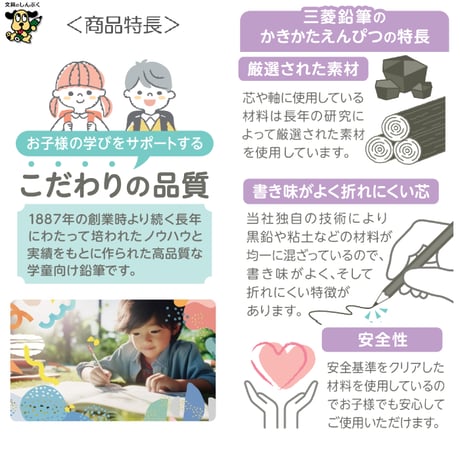 鉛筆 Hittat! ヒッタト テキスタイルシリーズ テキスタイルブルー 2B 鉛筆 5651 6角 HT TBL K56512B 三菱鉛筆