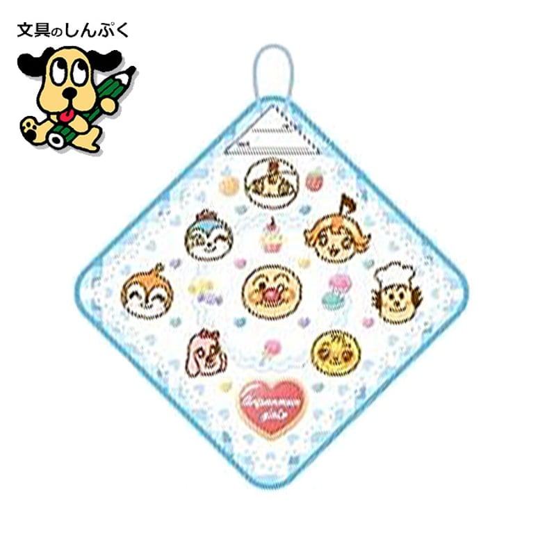 アンパンマン マイクロループタオル ループ付タオル 3枚組