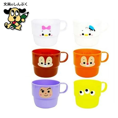 ディズニー キャラクター オールスター スタッキングコップ アソート 24個入り 33709-142 （Z）