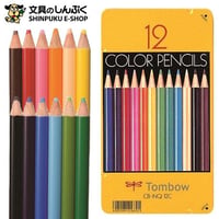 色鉛筆 CB-NQ12C 12色 缶入 トンボ鉛筆(Z)
