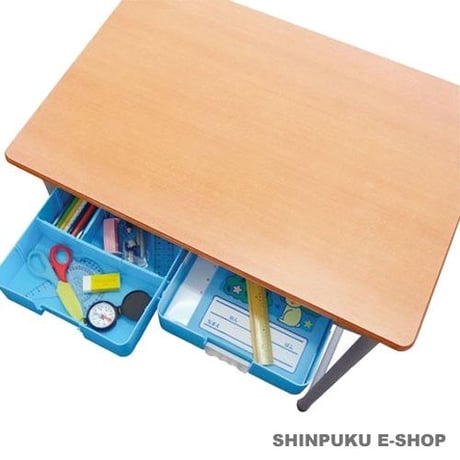 おどうぐばこ お道具箱 手さげ付 A4サイズ対応 ブルー 041440 デビカ（Z）