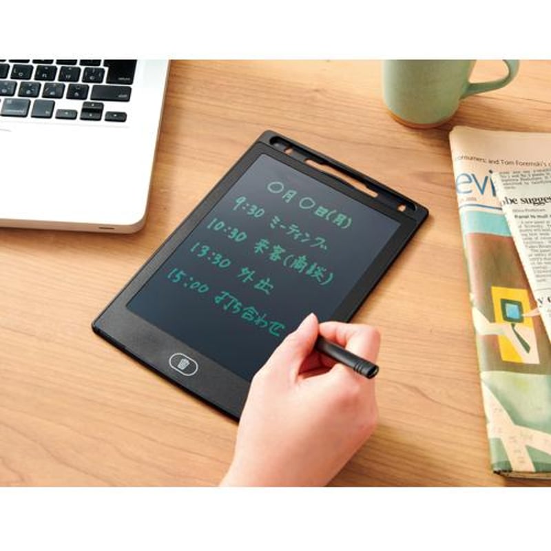 電子メモ パッド ブラックボディ 2324460 Utsumi（Z） | 文具の