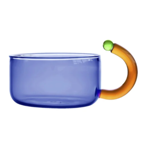 No.950 ブルー、ガラスカップ No.950 ブルー、ガラスカップ トワルドジュイブルーガラスカップ