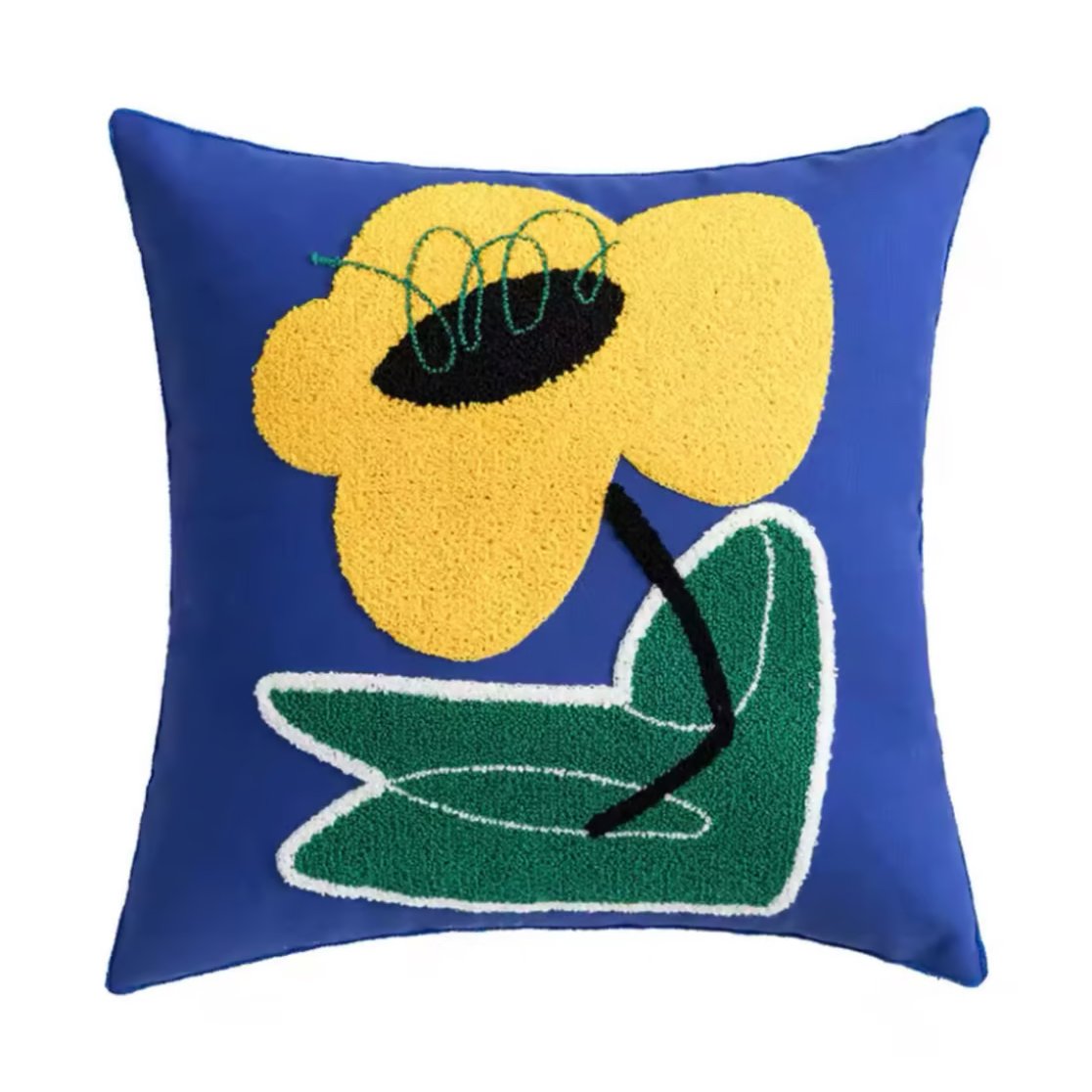 フラワー柄刺繍クッションカバー | Pm9:00