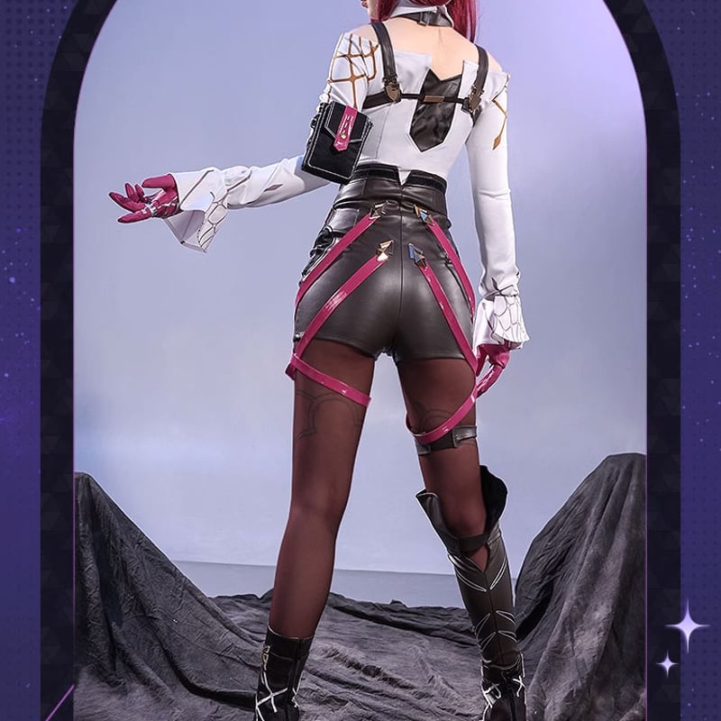 崩壊スターレイル カフカ コスプレ衣装＋ウィッグセット 3分妄想 三分妄想1/3Delusion】崩壊：スターレイル カフカ-Kafka