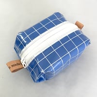 UPMAT 立体ポーチ(中)pvc×ターポリン