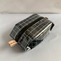 UPMAT 立体ポーチ(大)pvc×ターポリン